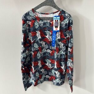 Hang Ten Leaves UPF Top